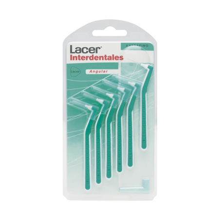 LACER CEPILLO INTERDENTAL EXTRAFINO ANGULAR LACER 6 UDS - 1