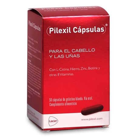 PILEXIL COMPLEMENTO NUTRICIONAL PARA CABELLO 50 CAPS - 1