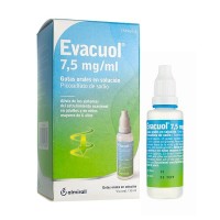 EVACUOL 7,5 mg/ml Gotas orales en solución, 1 frasco de 30 ml - 1