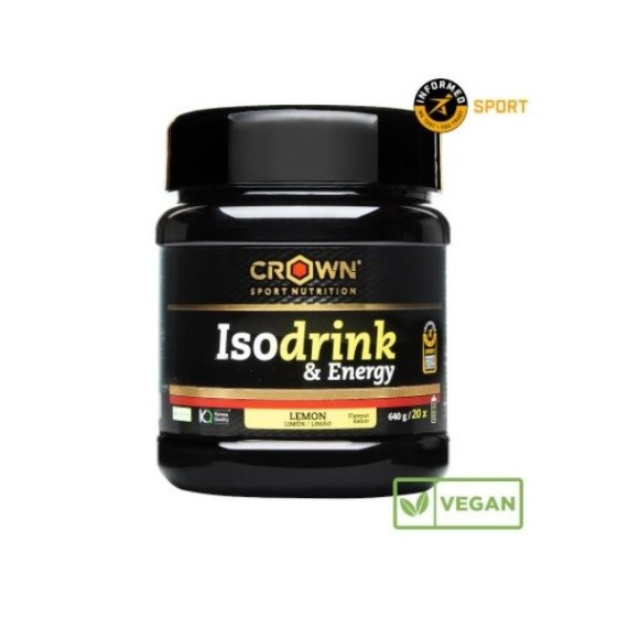 CROWN ISOTÓNICO DRINK&ENERGY LIMÓN 640 GRAMOS - 1
