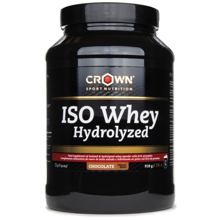 CROWN ISO WHEY HIDROLIZADO POLVOS 918 G CHOCOLATE - 1