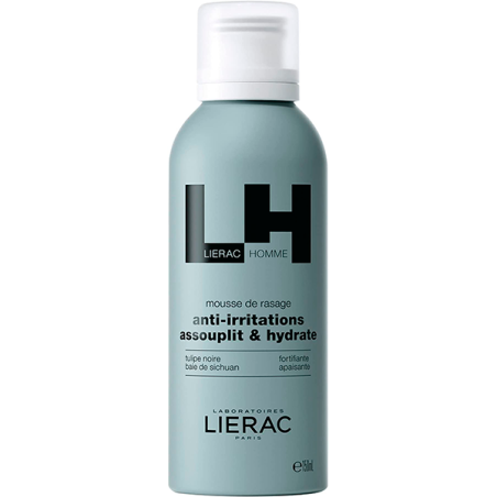 LIERAC HOMME ESPUMA DE AFEITADO 150ML - 1