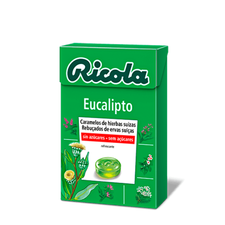 RICOLA CARAMELOS S/A EUCALIPTUS 50 G - 2