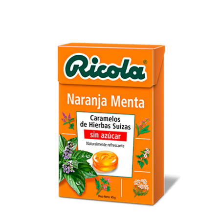 RICOLA CARAMELOS S/A NARANJA 50 G - 2