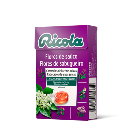 RICOLA CARAMELOS S/A FLORES DE SAUCO 50 G - 2