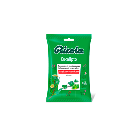 RICOLA CARAMELOS S/A EUCALIPTO BOLSA 70 G - 2