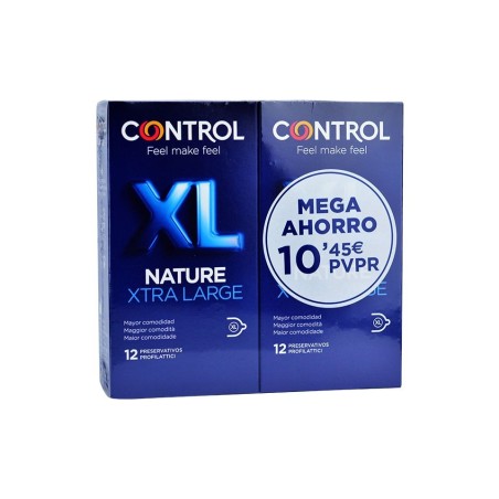CONTROL PRESERVATIVO NATURE XL DUPLO OFERTA 24 U - 1