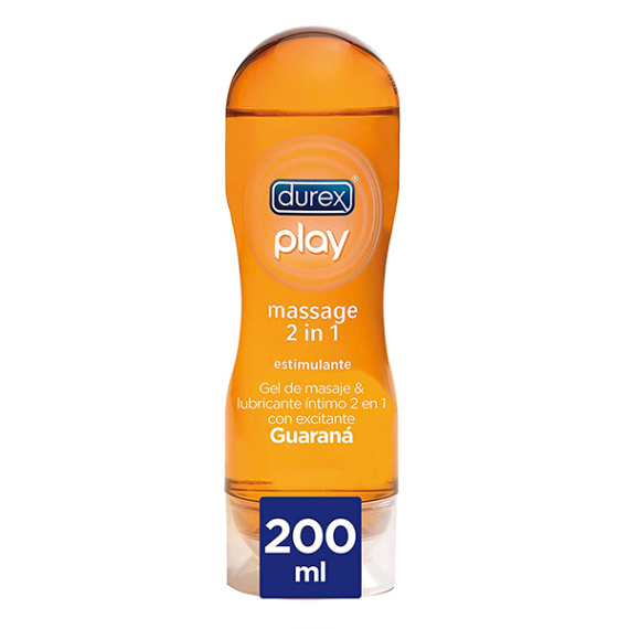 DUREX GEL MASAJE ESTIMULANTE GUARANA 200 ML - 1