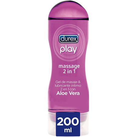 DUREX GEL MASAJE ALOE VERA 200 ML - 1