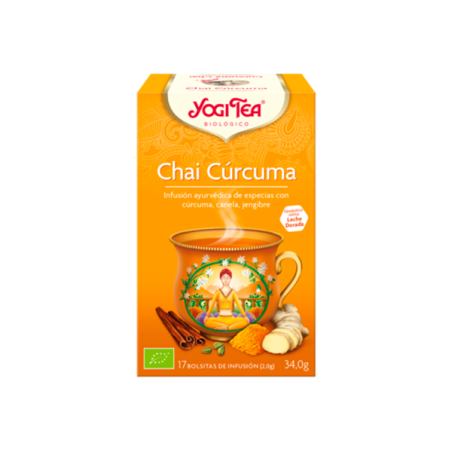 YOGI TEA CURCUMA CHAI 17 BOLSITAS - 1