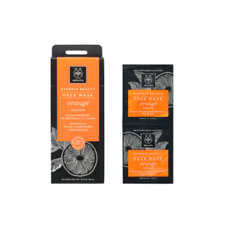 APIVITA MASCARILLA FACIAL REVITAL NARANJA 2X8ML - 1
