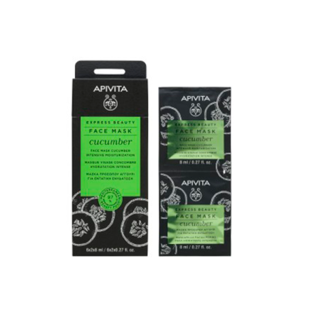 APIVITA MASCARILLA HIDRATACION INTENSA PEPINO 2X8ML - 1