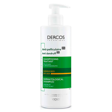 VICHY DERCOS TECHNIQUE ANTICASPA DS CABELLO SECO 390 ML - 1