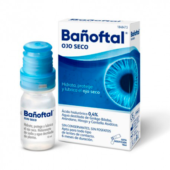 BAÑOFTAL MULTIDOSIS OJO SECO 0.4% 10 ML - 1