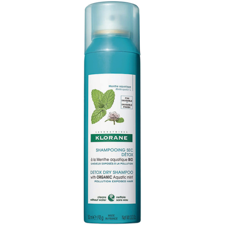 KLORANE CHAMPU SECO DETOX MENTA 150 ML - 1