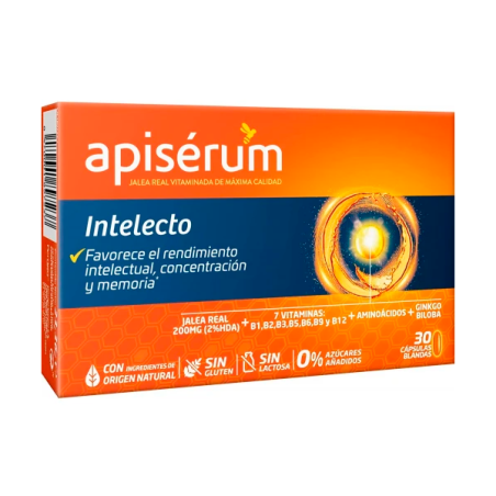 APISERUM INTELECTO 30 CAPSULAS - 1