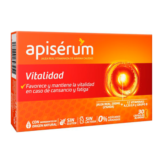 APISERUM VITALIDAD 30 CAPSULAS - 1