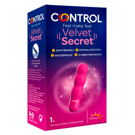 CONTROL VELVET SECRET ESTIMULADOR 1 U - 1