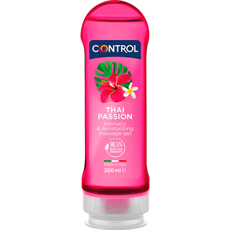CONTROL GEL DE MASAJE THAI PASSION 200 ML - 1
