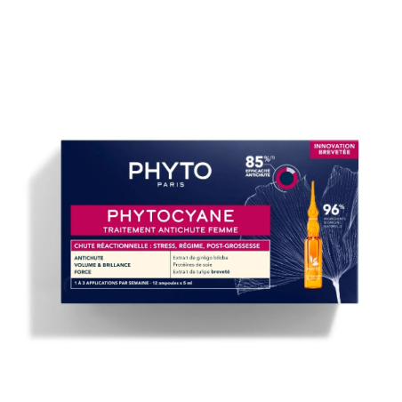PHYTO PHYTOCYANE MUJER CAIDA REACCIONAL 12X5ML - 1