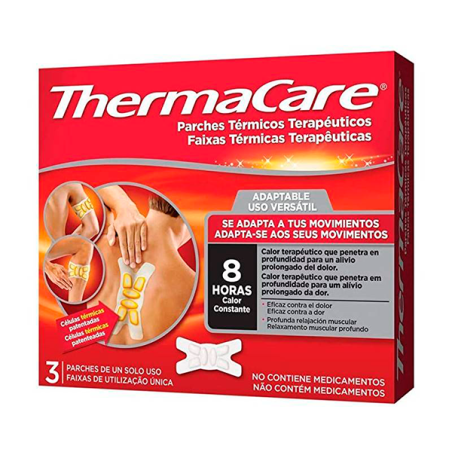 THERMACARE PARCHES TERMICOS ADAPTABLES 3 U - 1