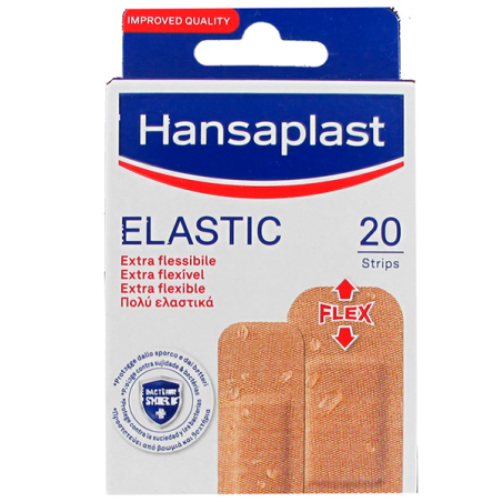 HANSAPLAST TIRITAS ELASTIC 20 U - 1