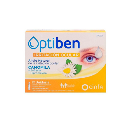 OPTIBEN OJOS IRRITADOS 10 MONODOSIS - 1