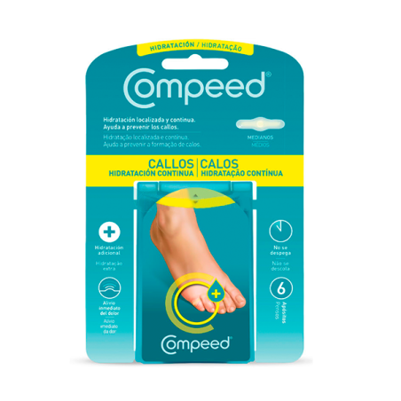 COMPEED CALLOS HIDRATACION CONTINUA 6 UNIDADES - 1