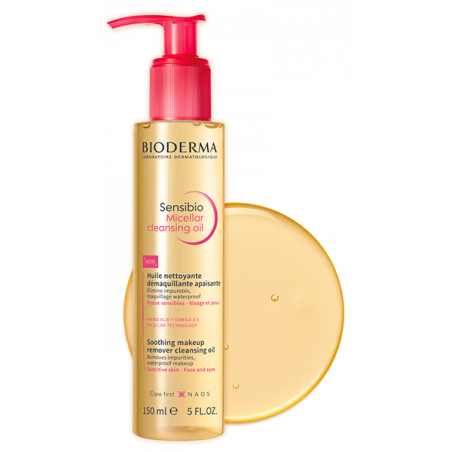 BIODERMA SENSIBIO ACEITE MICELAR LIMPIADOR 150 ML - 1