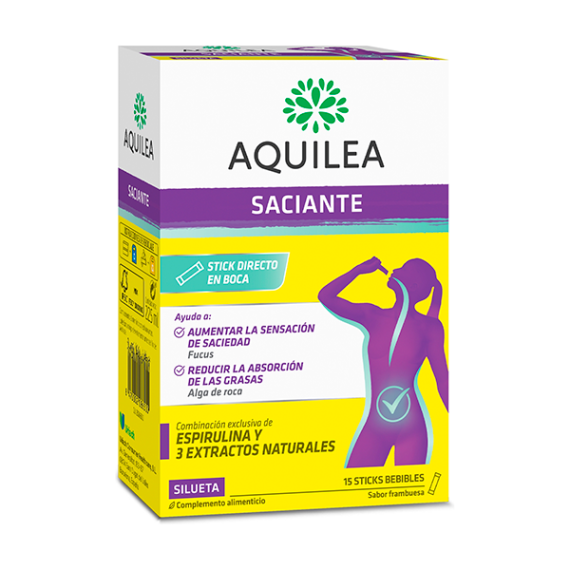AQUILEA SACIANTE 15 STICKS SABOR PIÑA - 1