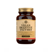 SOLGAR VEGAN DIGESTIVE ENZYMES 50 COMP - 1