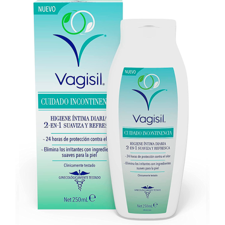 VAGISIL CUIDADO INCONTINENCIA 2 EN 1 250 ML - 1