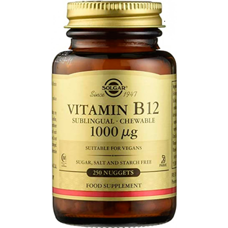SOLGAR VITAMINA B12 1000 MG 250 COMP