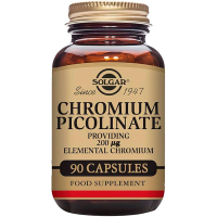 SOLGAR PICOLINATO CROMO 200 MCG 90 CAPS REF.0866