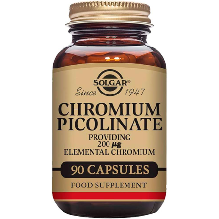 SOLGAR PICOLINATO CROMO 200 MCG 90 CAPS REF.0866