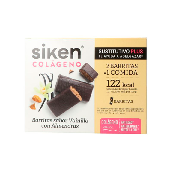SIKEN SUSTI BARRITA COLAGENO VAINILLA 8 U