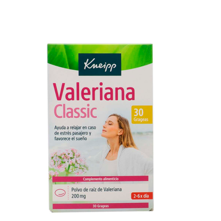 KNEIPP VALERIANA CLASSIC 30 GRAGEAS