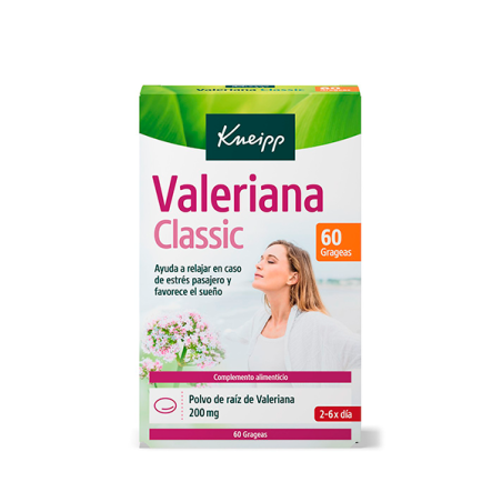 KNEIPP VALERIANA CLASSIC 60 GRAGEAS