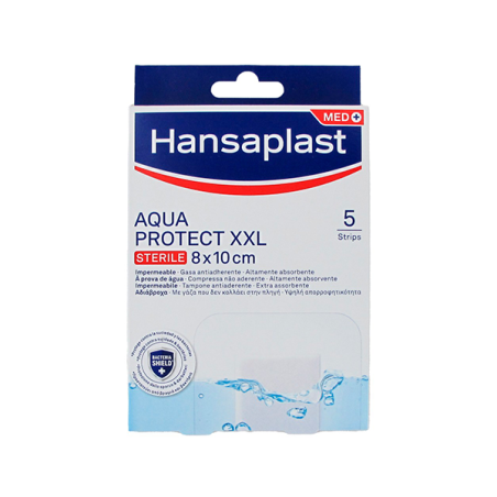 HANSAPLAST APOSITO AQUA PROTECT XXL 8X10 CM 5 U