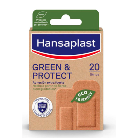 Hansaplast Apósitos Green&Protect 20 U