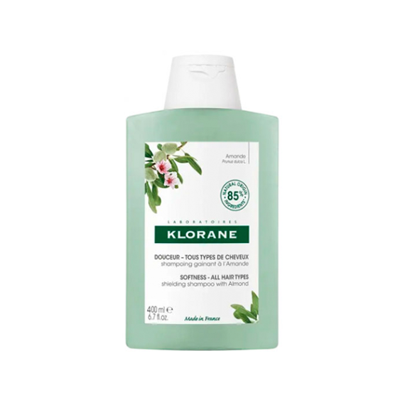 KLORANE CHAMPU LECHE ALMENDRAS 400 ML