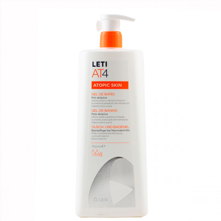 LETI AT4 ATOPIC SKIN GEL BAÑO 750 ML