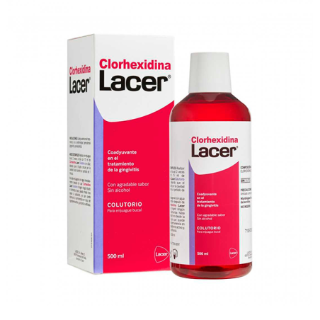 LACER COLUTORIO CLORHEXIDINA  500 ML