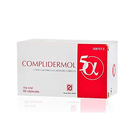 COMPLIDERMOL 5ALFA 60 CAPS