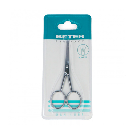 BETER TIJERA BEBE  CROMADA PUNTA ROMA