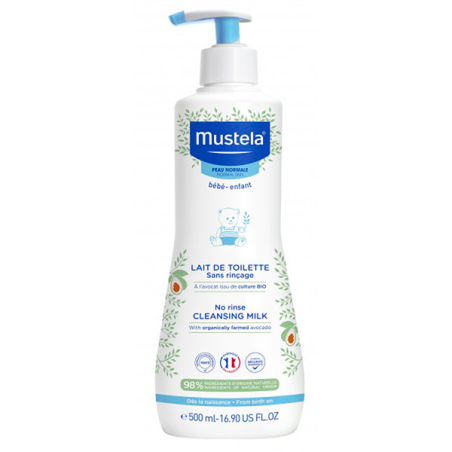 MUSTELA LECHE LIMPIADORA 500 ML