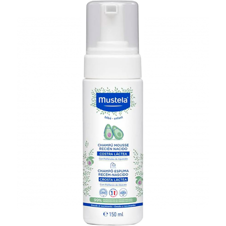 MUSTELA CHAMPU COSTRA LACTEA 150 ML