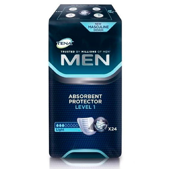 TENA MEN INCONTINENCIA LIGERA LEVEL 1 24 U