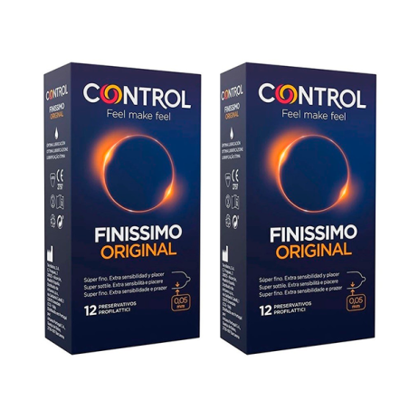CONTROL PRESERVATIVO FINISSIMO DUPLO 2 X 12 U