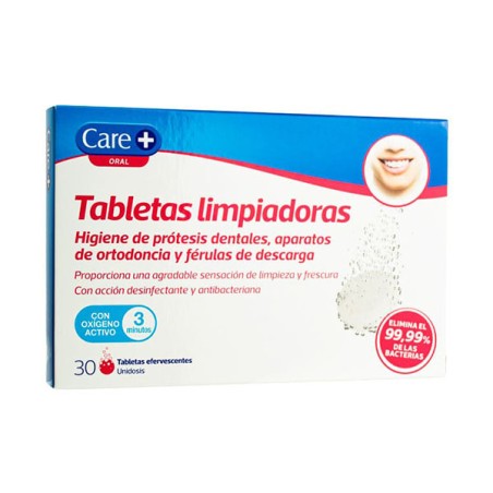 CARE+ TABLETAS LIMPIADORAS 30 TABLETAS